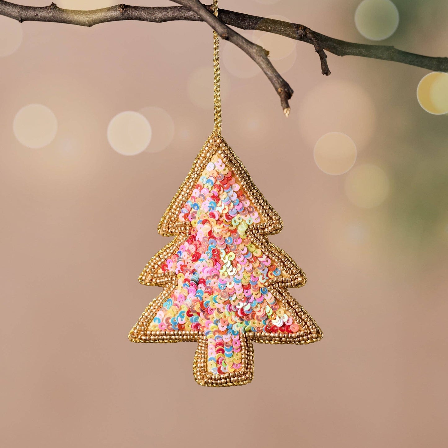Chashme Sequin Tree Ornament