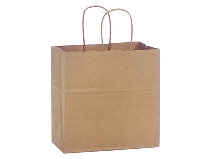 Recycled Brown Kraft Paper Retail Shopping Bags