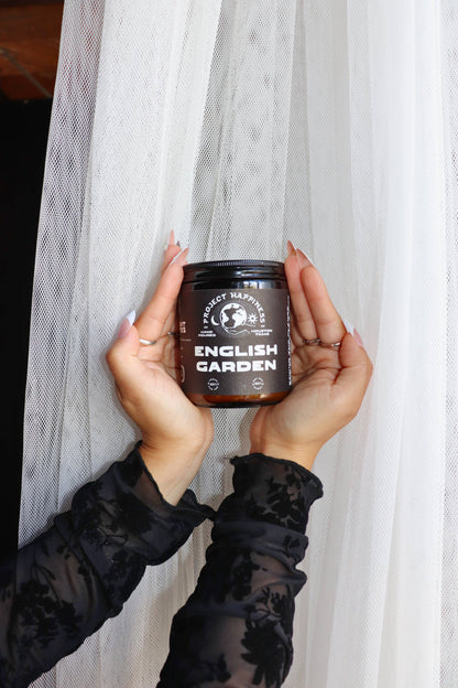 English Garden Soy Candle - 8oz | Floral Scent