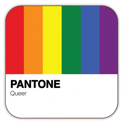 Coasters 'Pantone Queer LGBTQ+ Gay Giftw