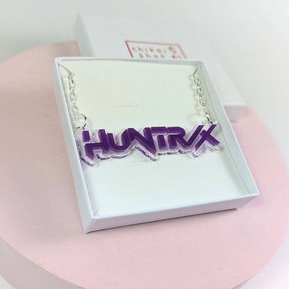 Huntr/x Kpop Demon Hunters necklace