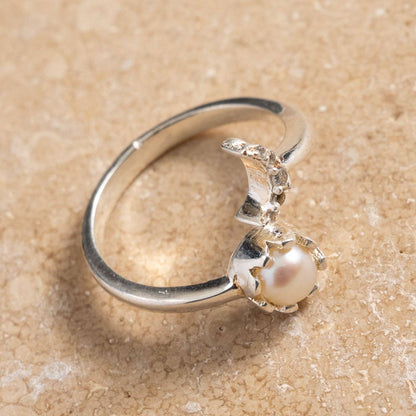 Vidula Sun & Moon Ring