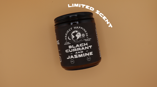 Black Currant and Jasmine Soy Candle - 8oz | LIMITED TIME 