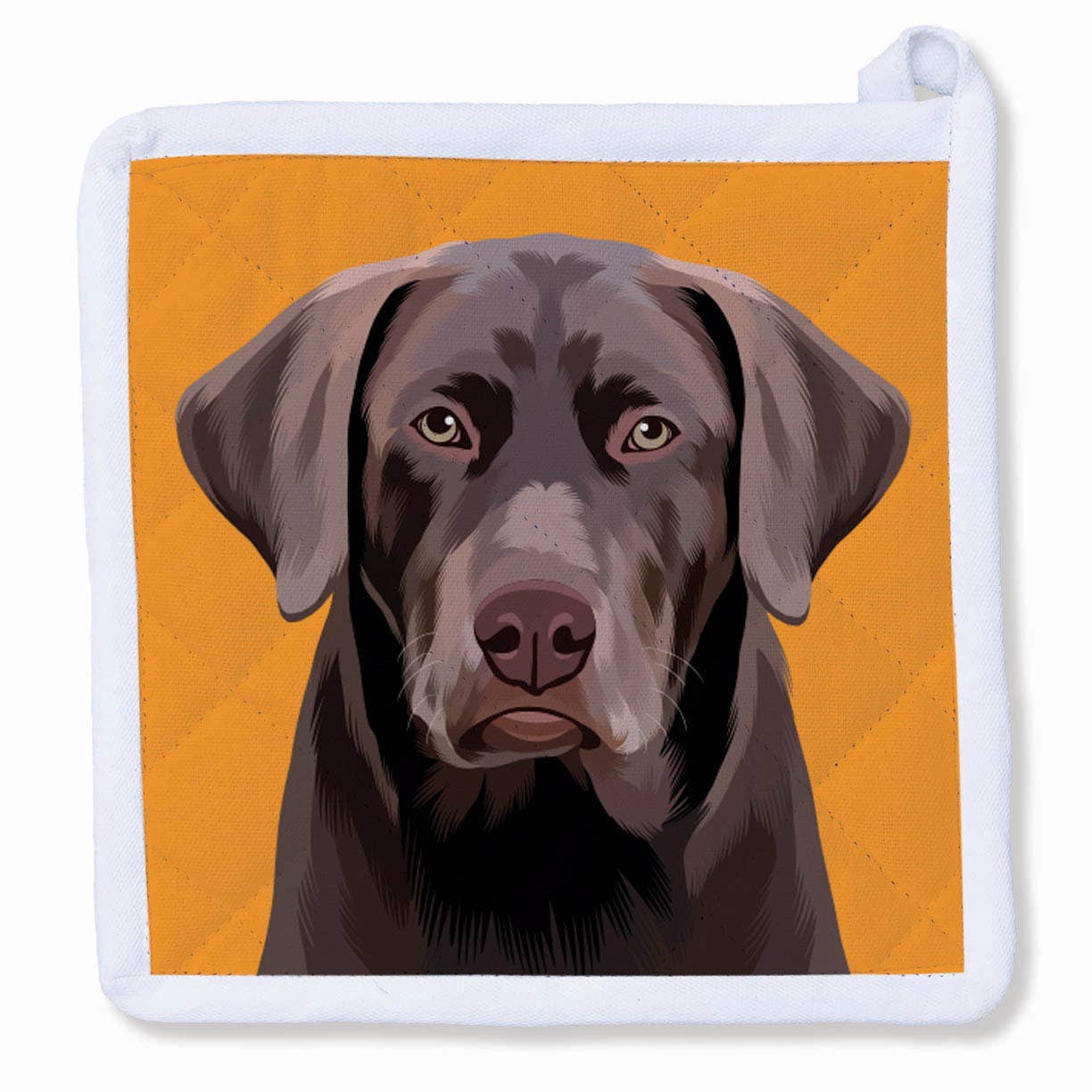 CHOCOLATE LAB LABRADOR RETRIEVER Potholder