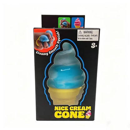 Ice Cream Cone TPR Sensory Squeeze Toy