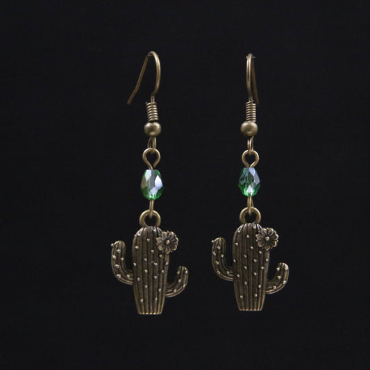 Cactus Flower Earrings