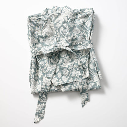 Avani Floral Block Print Robe