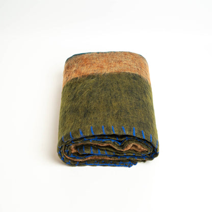 Extra Soft Yak Wool Blanket  46"x90" Handmade