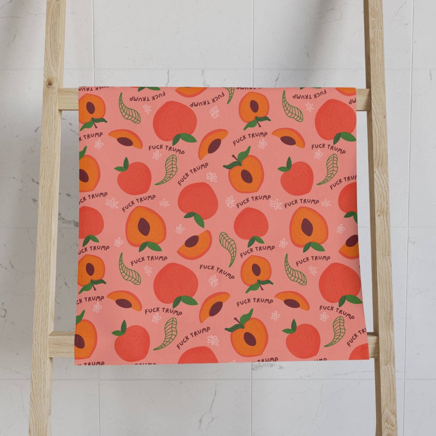 Subtle F*ck Trump imPEACH Hand Towel