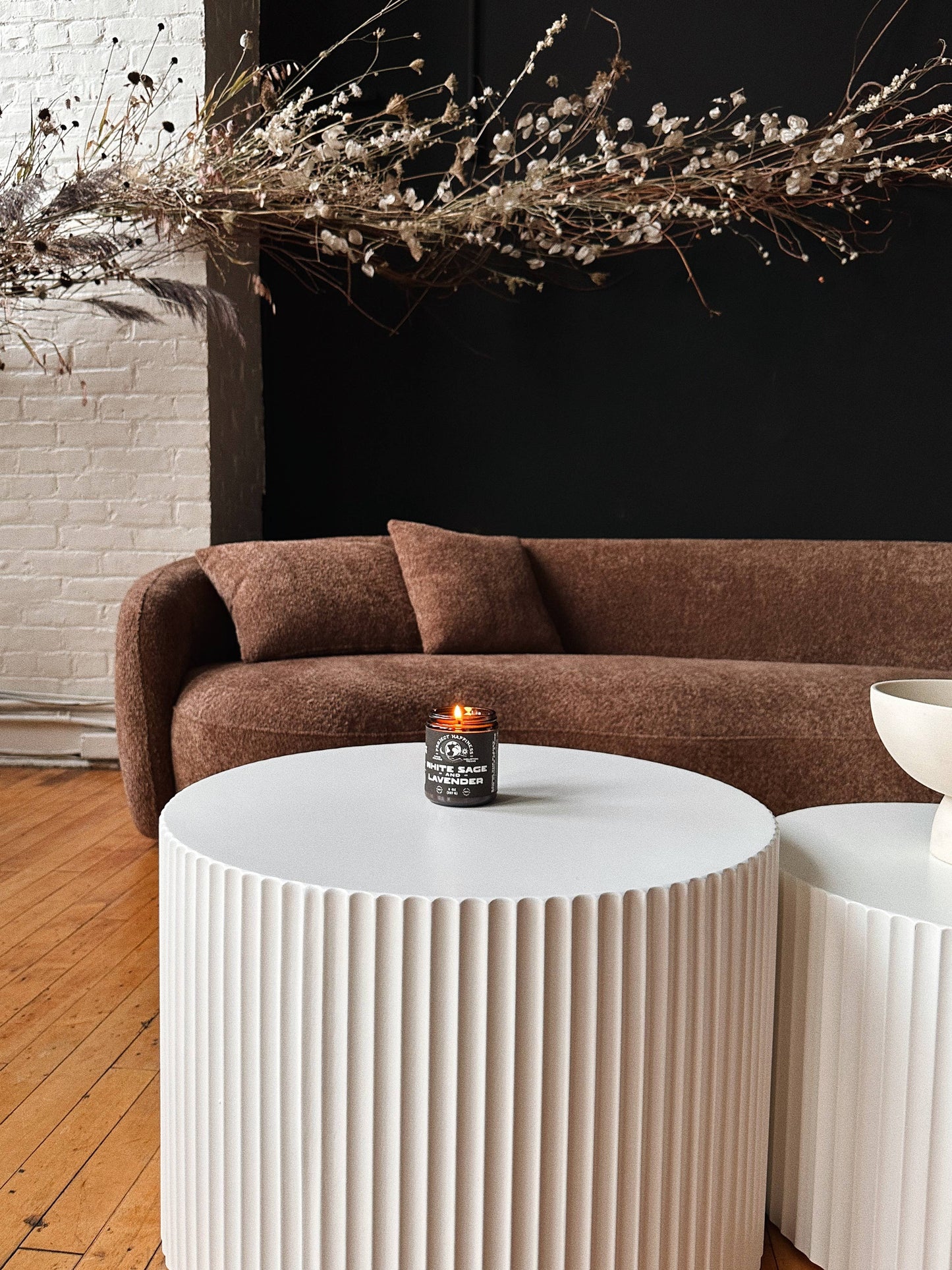 White Sage and Lavender Soy Candle - 8oz