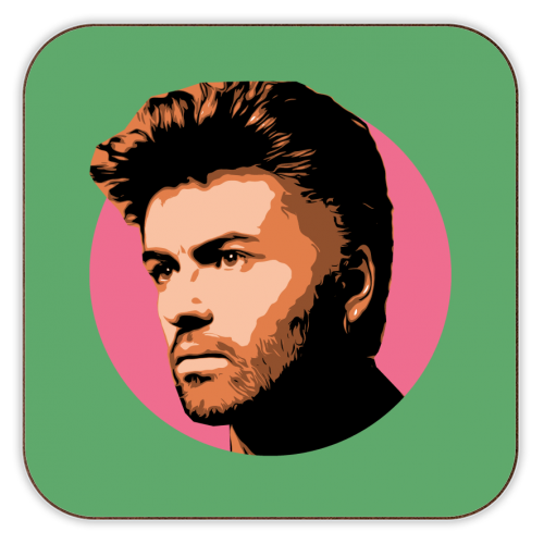 Coasters, George - Green by Dolly Wolfe