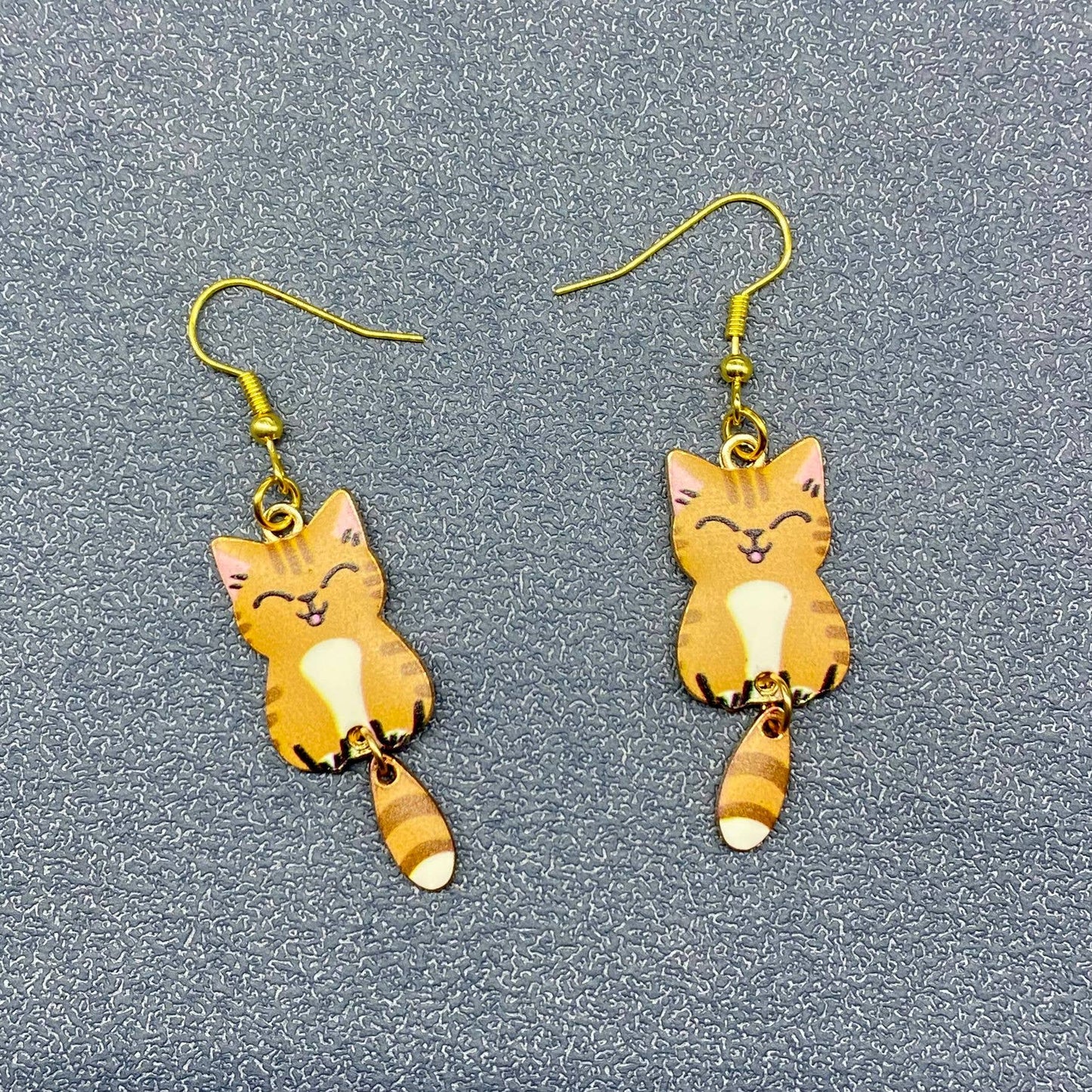 Cat Dangle Earrings