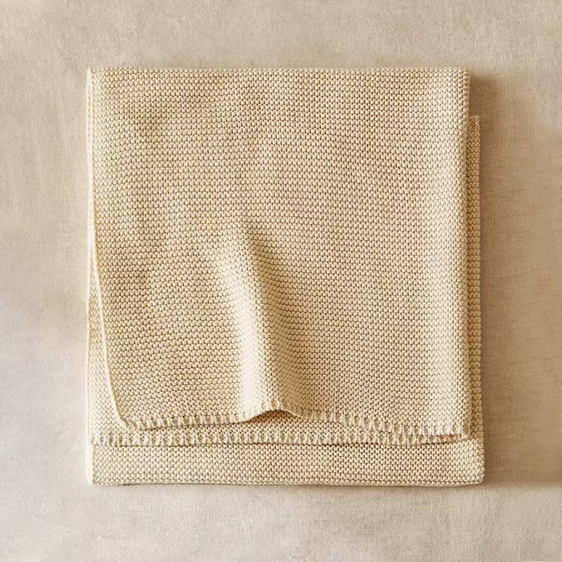 Soft & Cozy Knit Cotton Throw Blanket