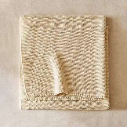 Soft & Cozy Knit Cotton Throw Blanket