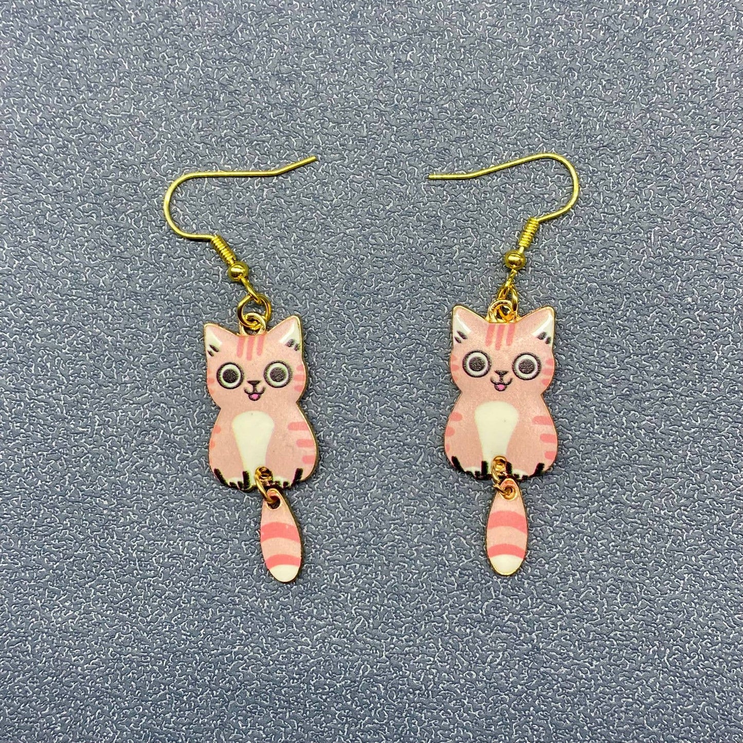 Cat Dangle Earrings