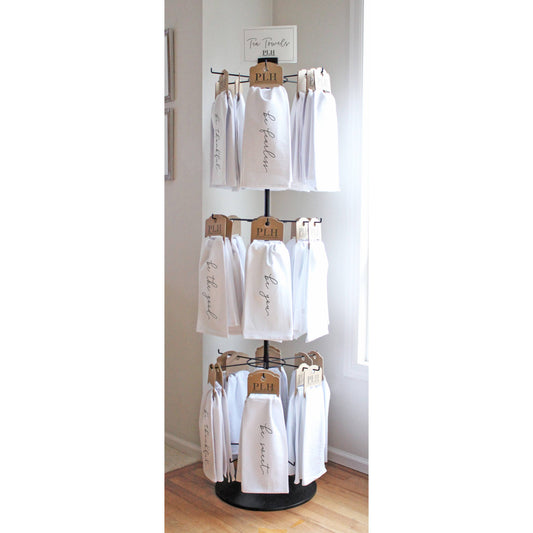Tea Towel Display Rack