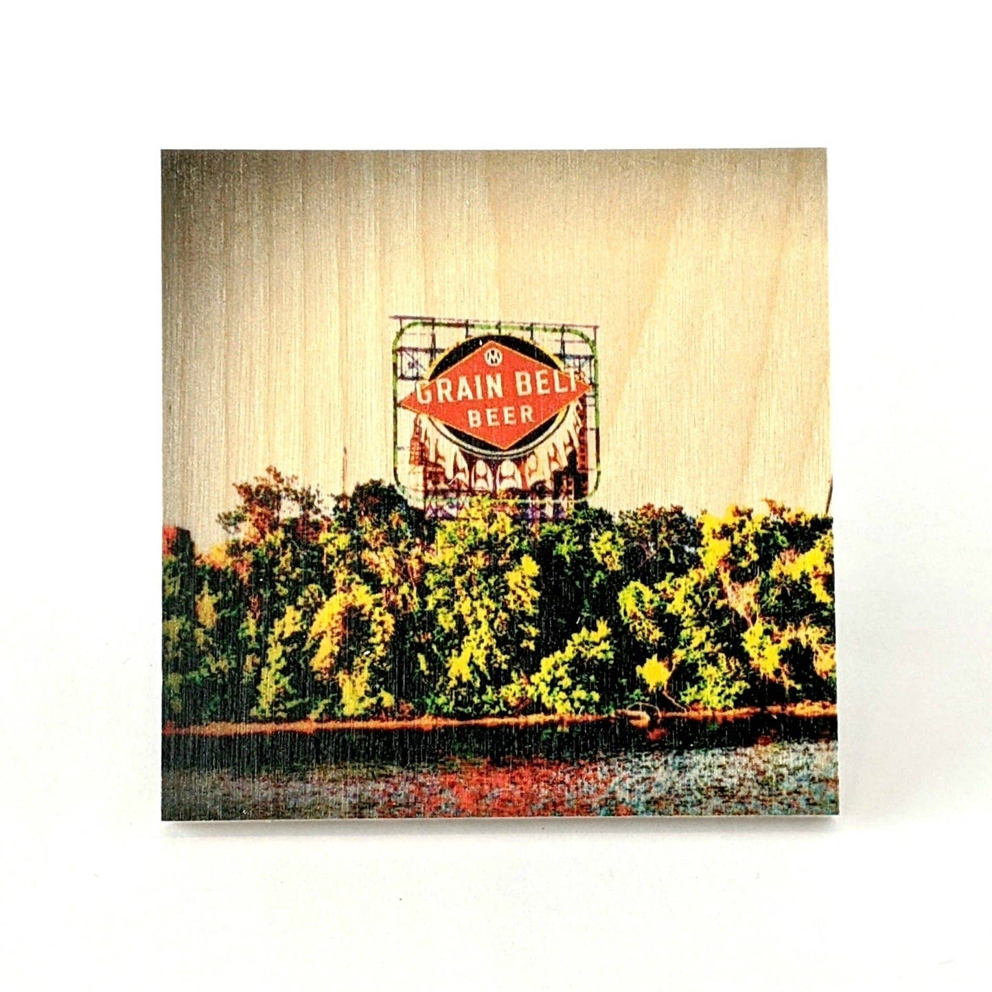 Coaster - Minneapolis - Grain Belt Sign