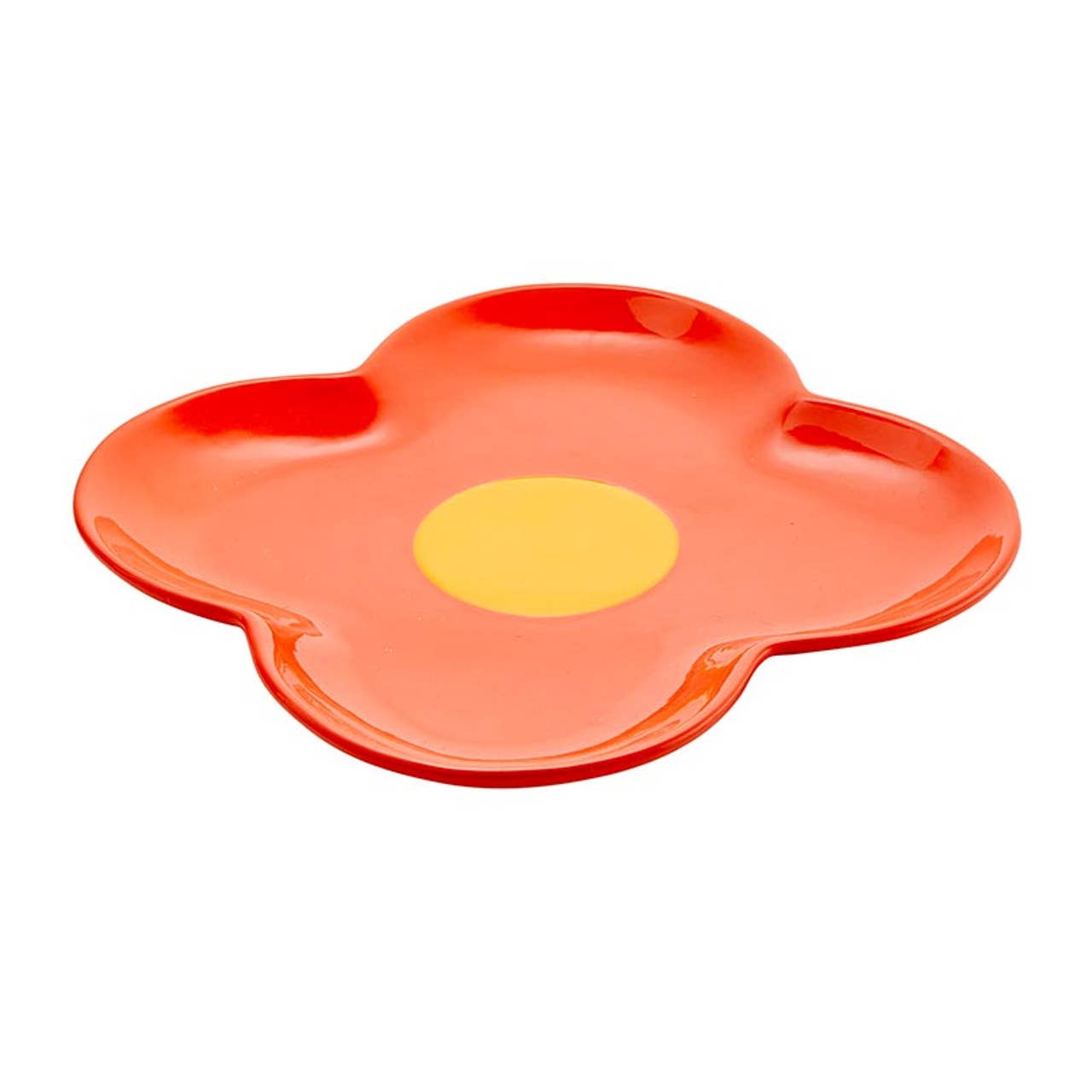 Flower Shaped Ceramic Plate