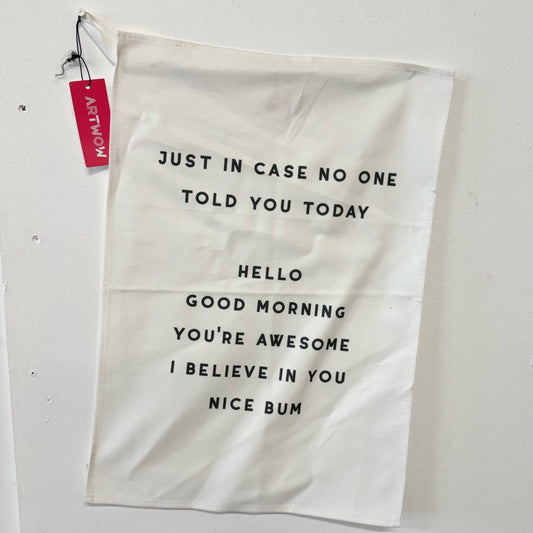 "Just In Case" Limited Edition Towel