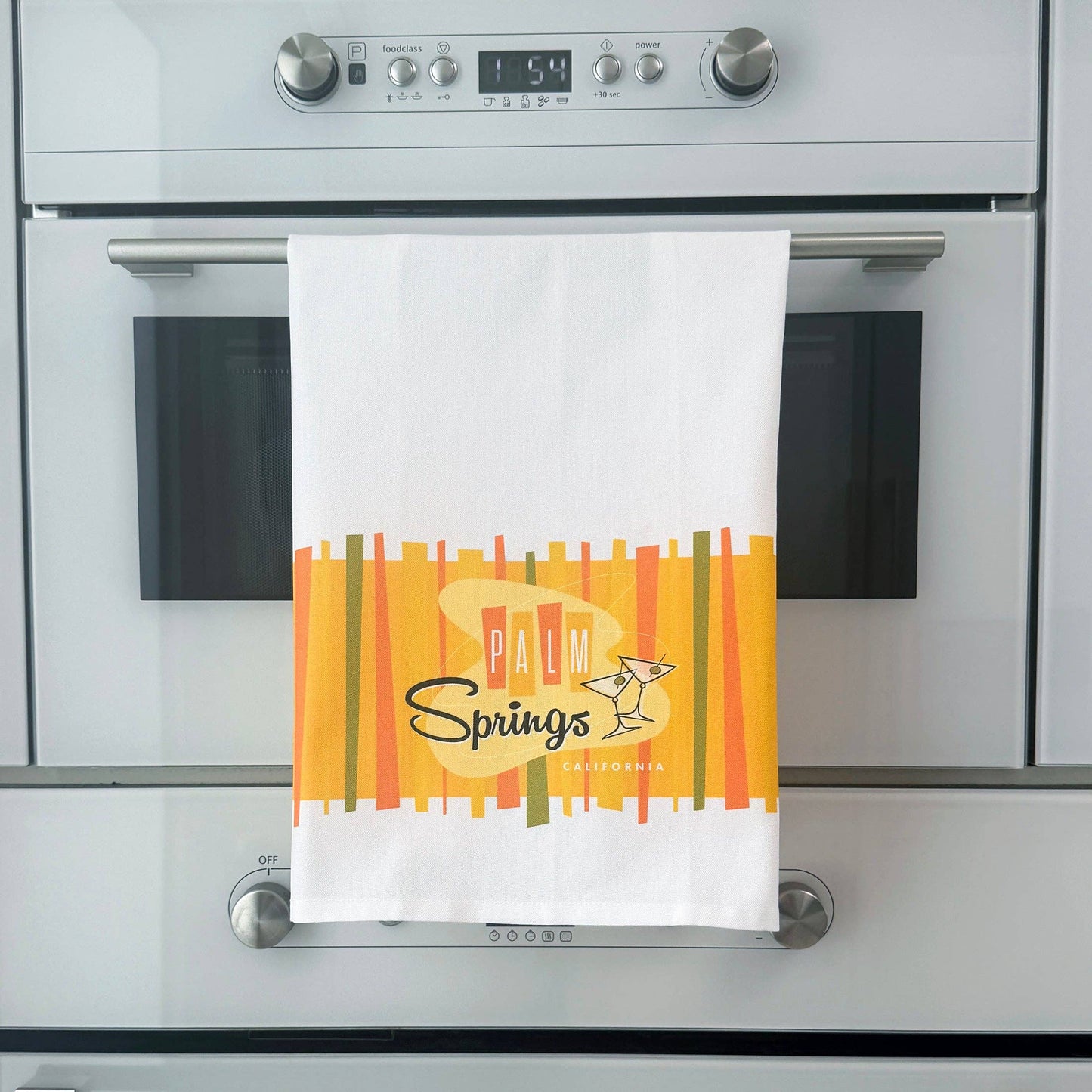 Palm Springs Martini Design Dish Towel