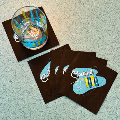 Cocktail Time Paper Cocktail Napkin Set