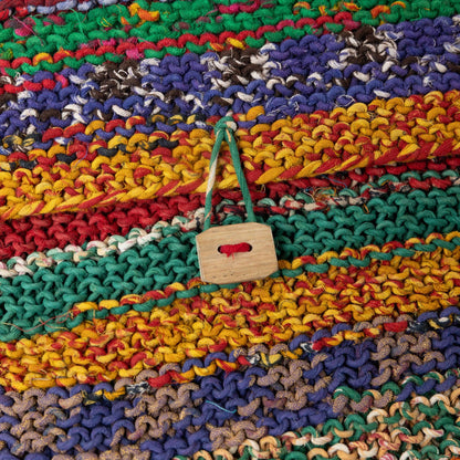 Naisha Sari Handknit Crossbody Bag - Assorted