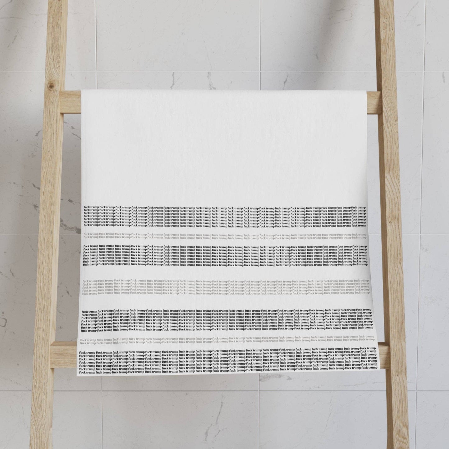 Minimalist F*ck Trump Hand Towel