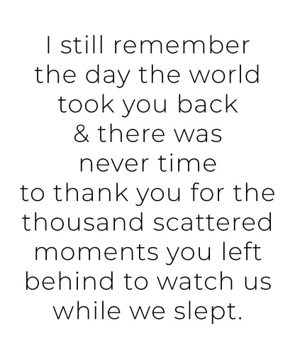 Thousand Moments 11x14