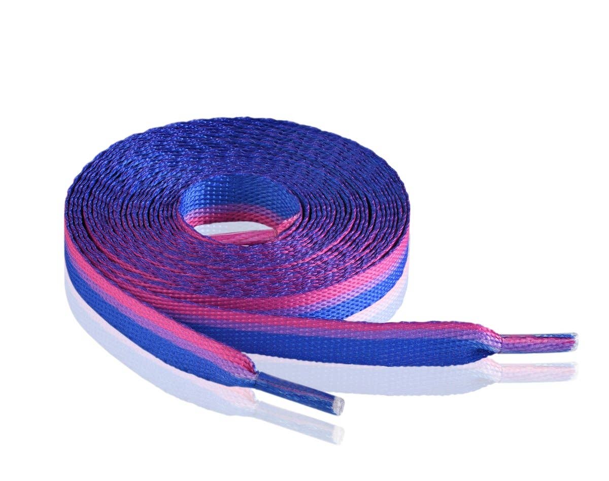 Bisexual Flag Shoe Laces (1 Pair): Yes / 1 Pair