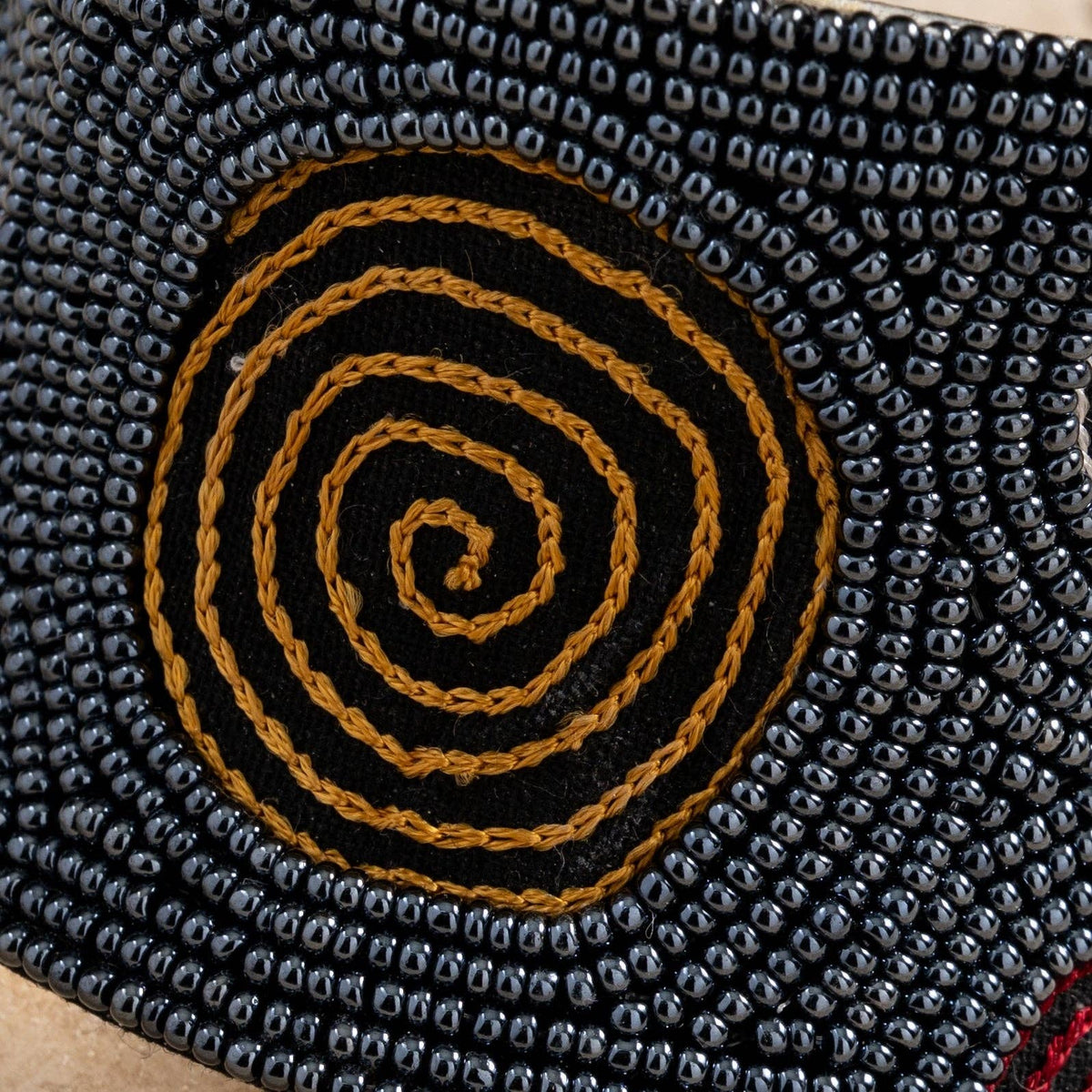 Chakkar Beaded Cuff Bracelet