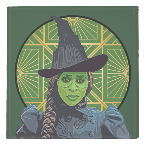 Elphaba - Art Deco Coaster