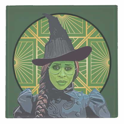 Elphaba - Art Deco Coaster