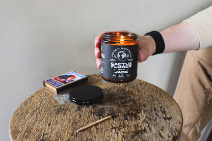 Cactus Flower and Jade