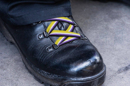 Nonbinary Flag Shoe Laces (1 Pair): Yes / 1 Pair