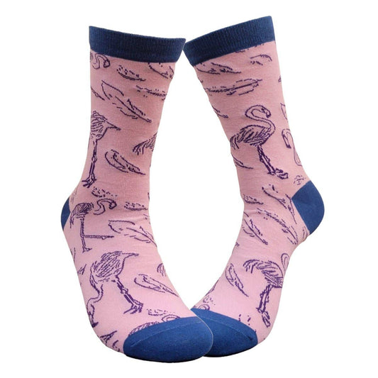 Flamingo Pattern Socks from the Sock Panda (Adult Medium)