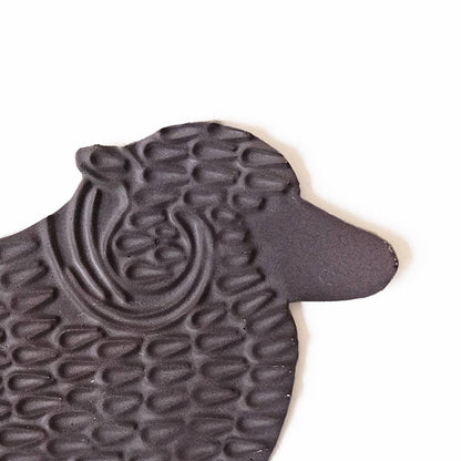 Embossed Tin Ornament Sheep