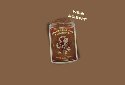 Mountain Pine and Juniper Soy Candle - Grand Canyon 11oz