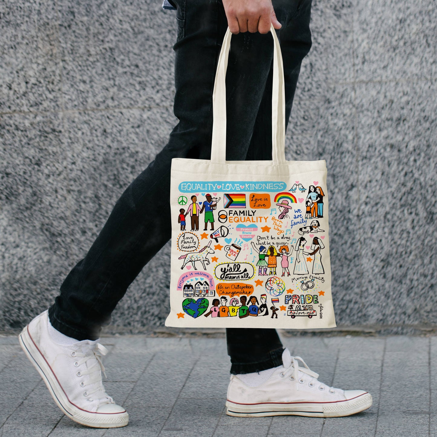 Family Equality Tote Bag