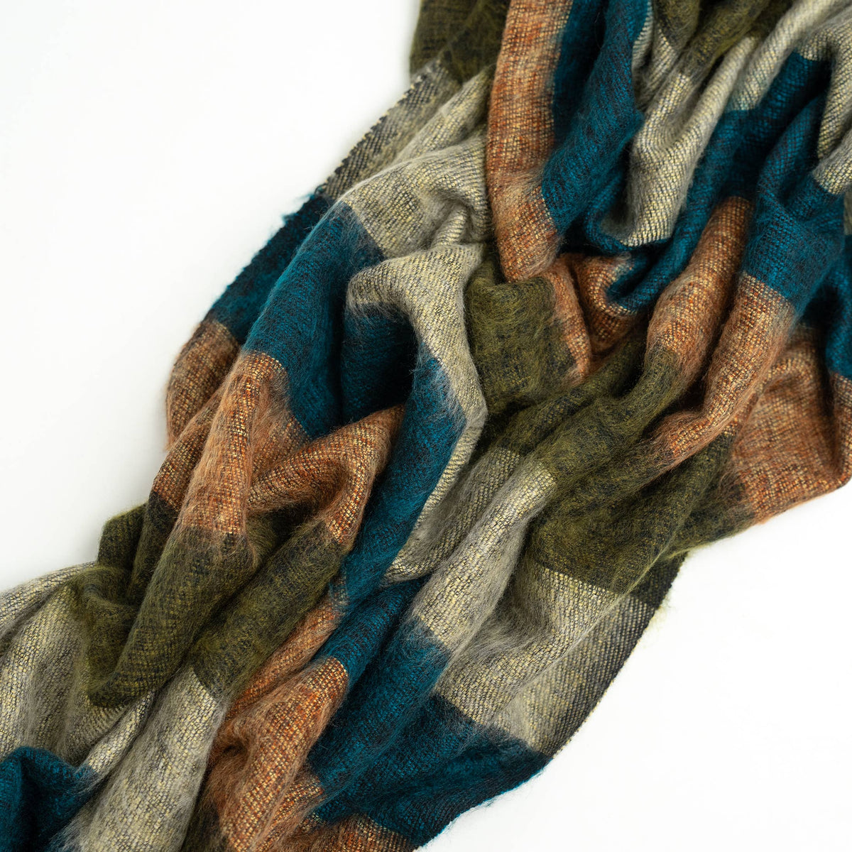 Extra Soft Yak Wool Blanket  46"x90" Handmade