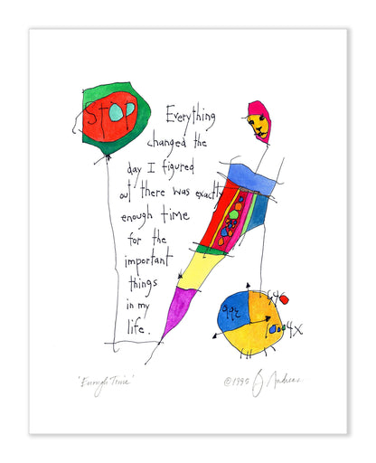 Enough Time 11x14
