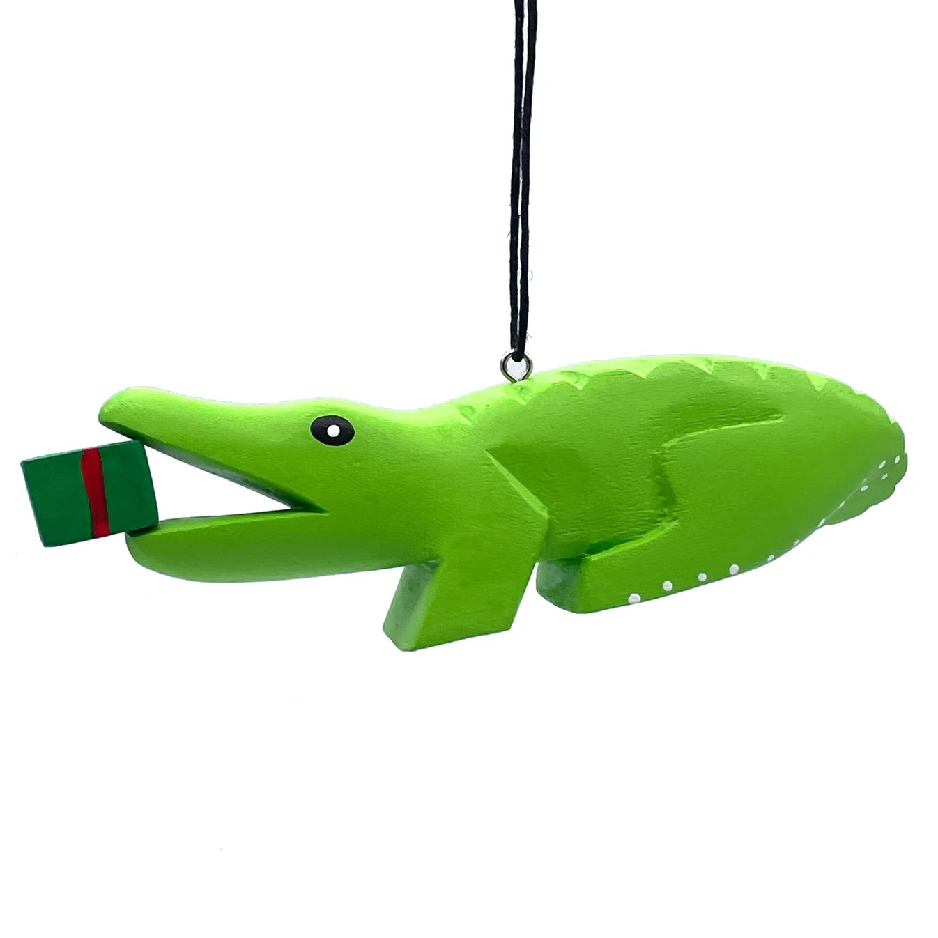 Holiday Croc- Balsa Ornament