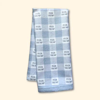 FDT Grey Gingham Hand Towel