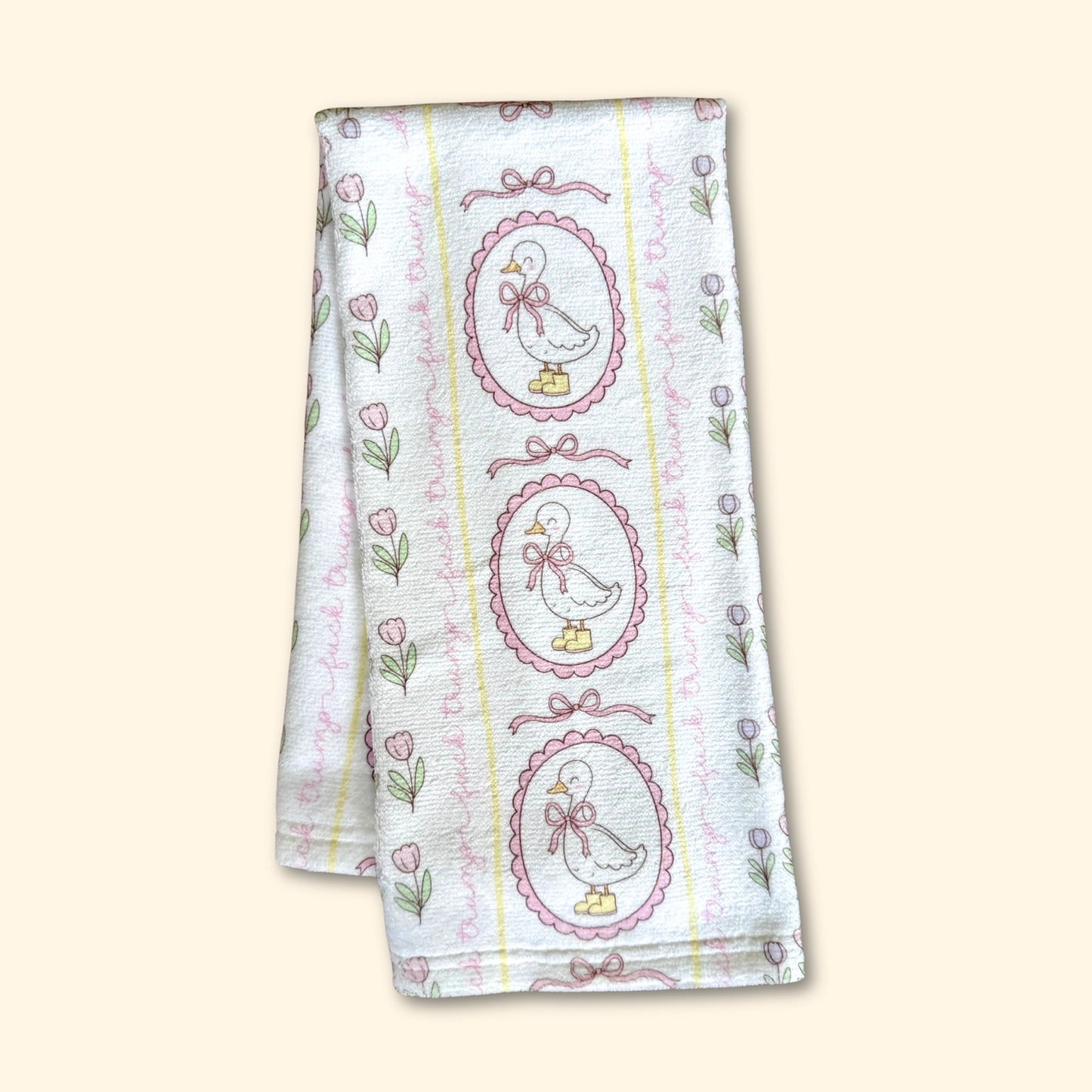 FDT Cottage Goose Hand Towel