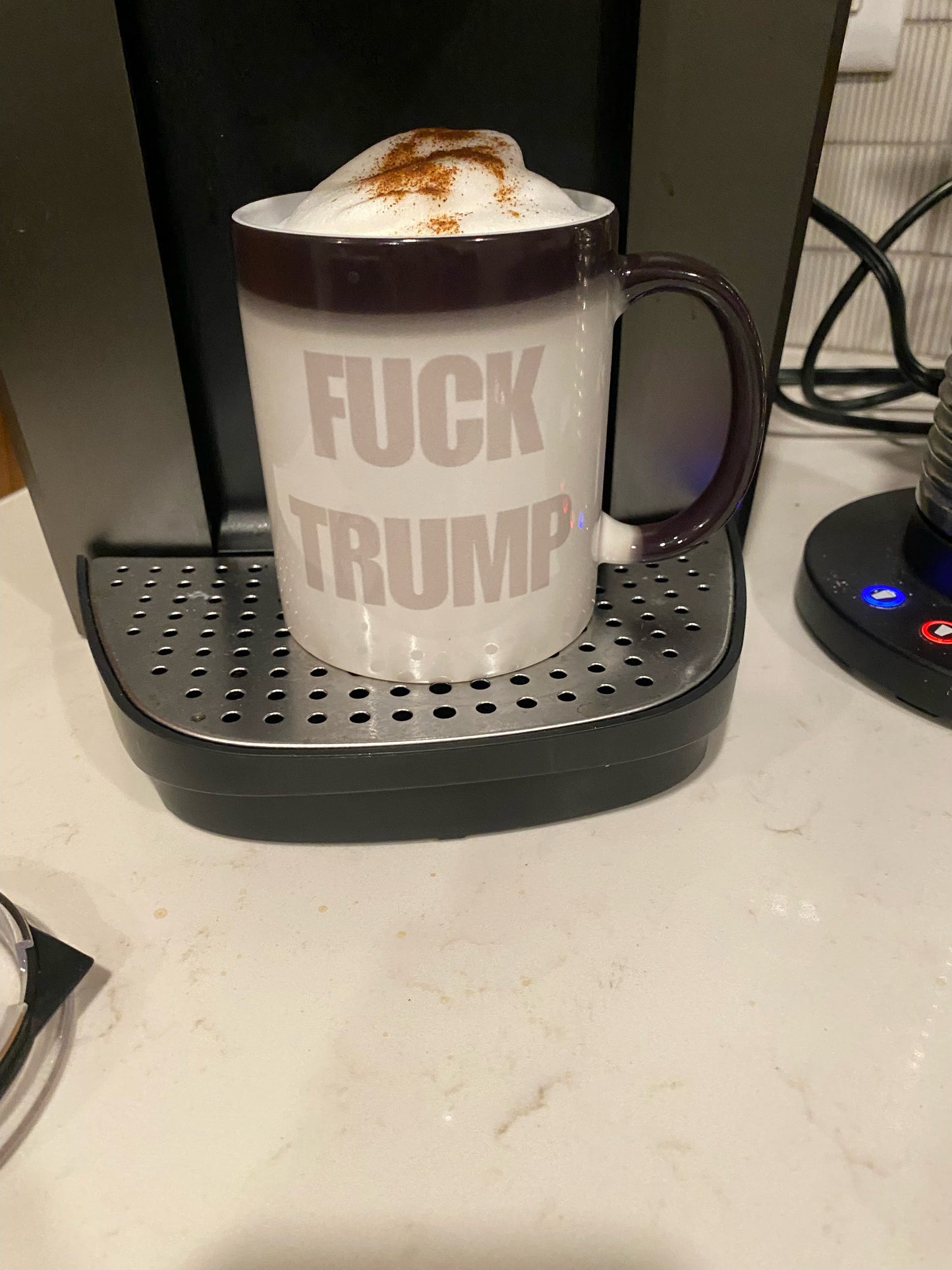 Black Magic Mug F*Trump