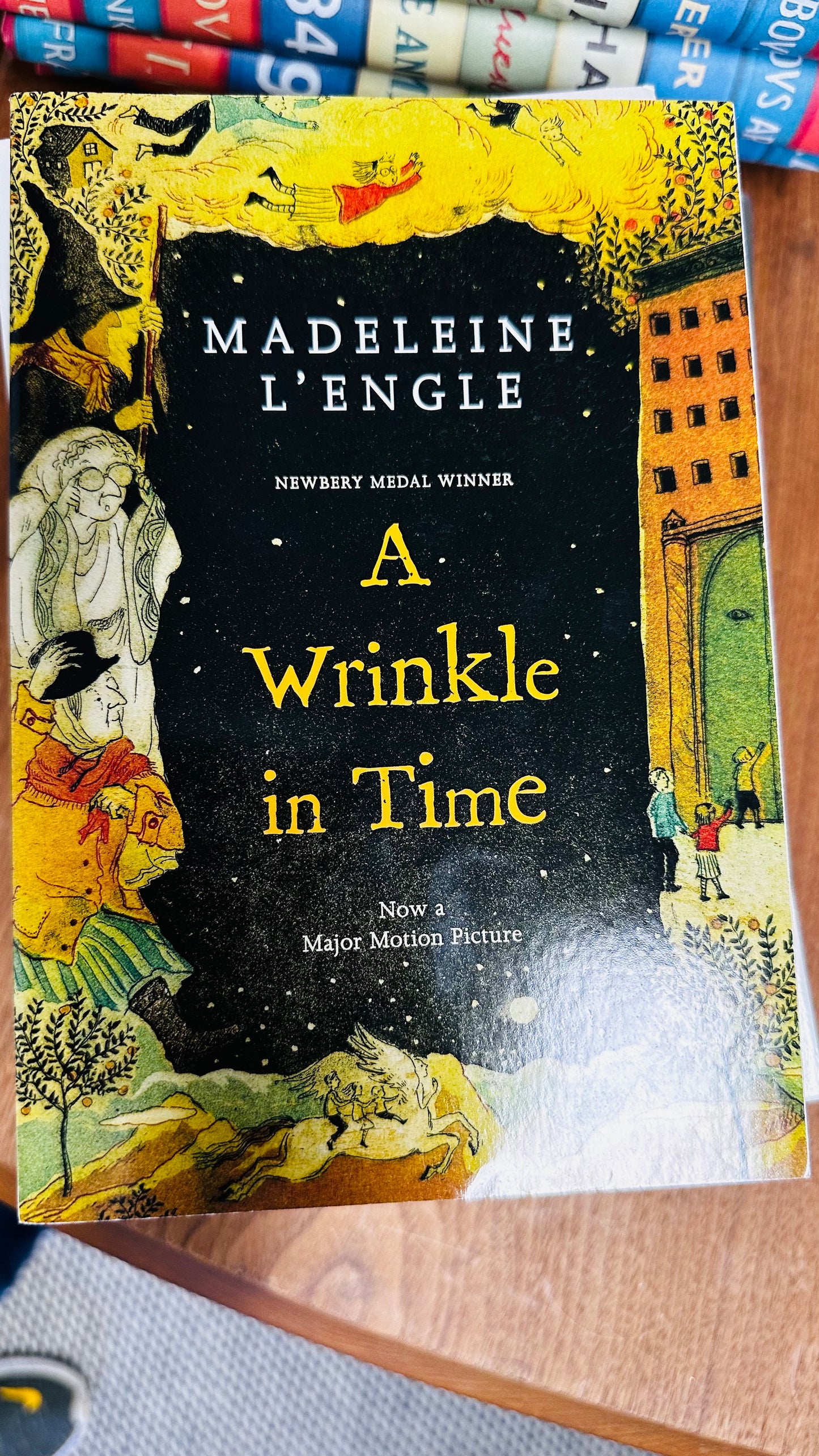 A Wrinkle in Time- PLBB [pre-loved, banned book]