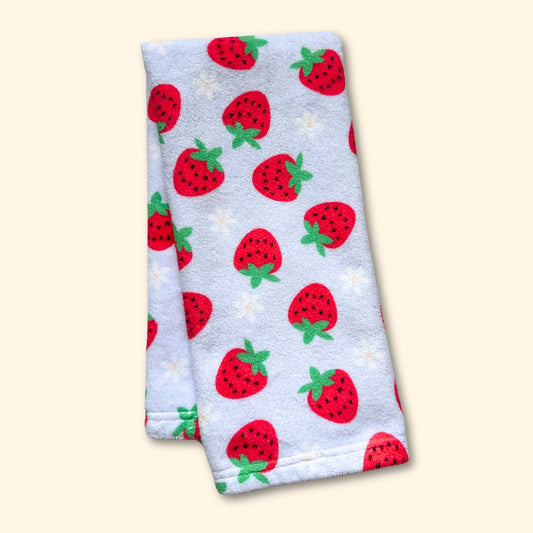 Subtle Trump Sucks Strawberry Hand Towel