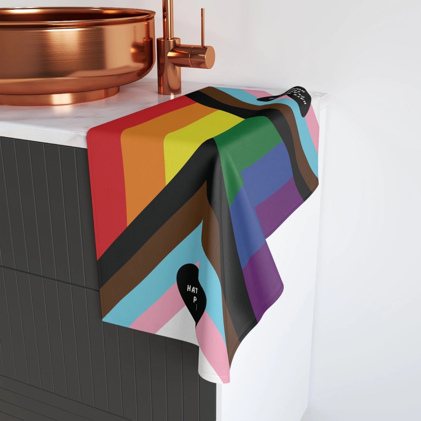 Hate Has No Place in this Home- Hand Towel