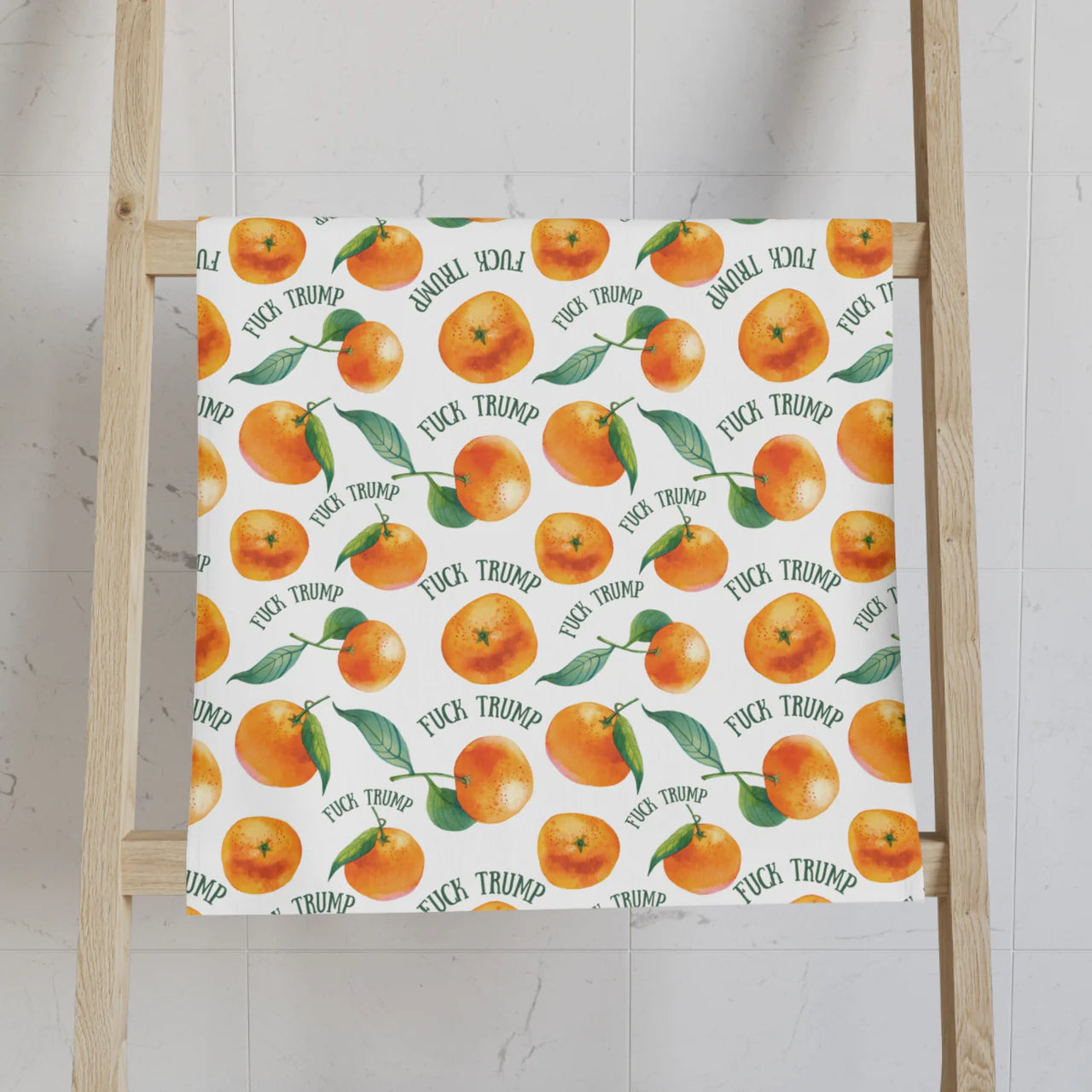 FDT Oranges Hand Towel [white]