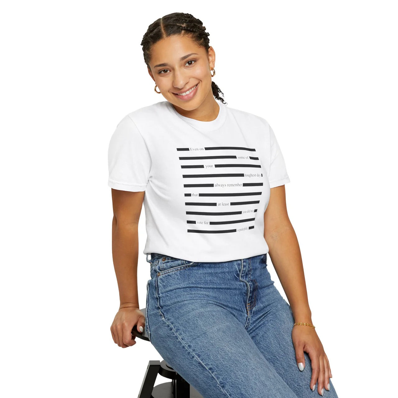 Redacted Epstein Files Crew T-shirt
