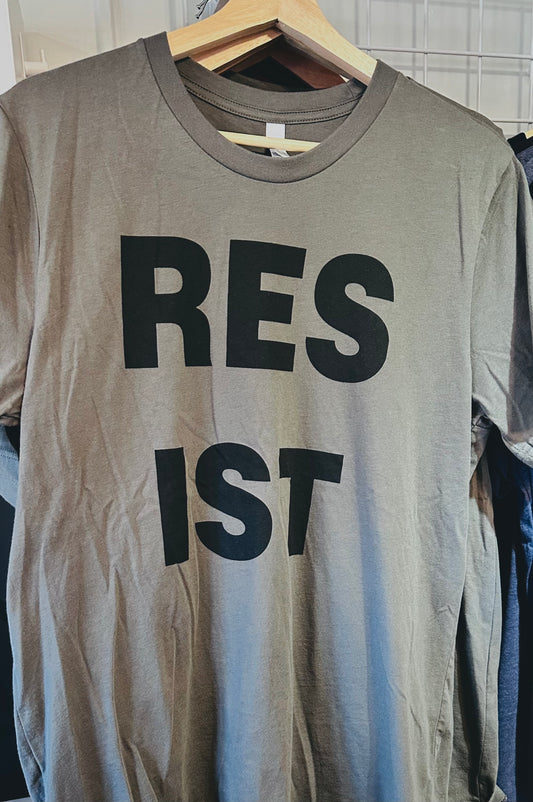 RESIST Unisex T-Shirt, 4 colors